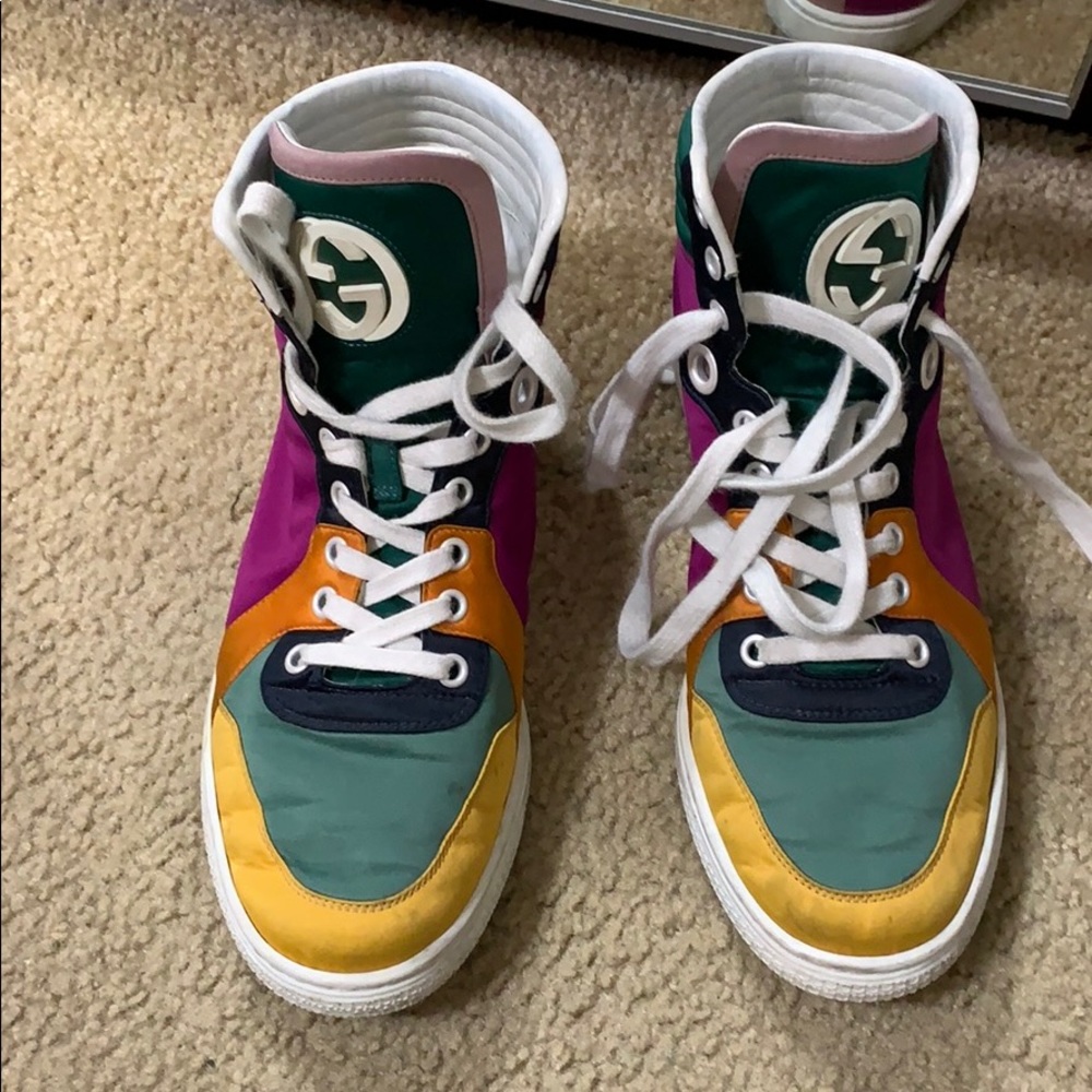 Multicolor gucci sneakers